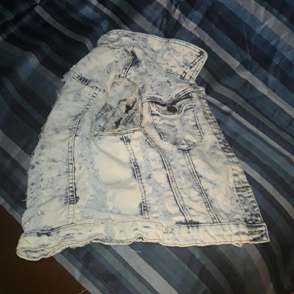 Ripped Denim jacket